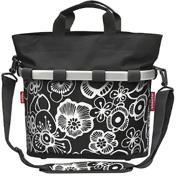 Preisknaller KLICKfix Reisenthel Oval 0309 Lenkertasche - 12L - fleur schwarz