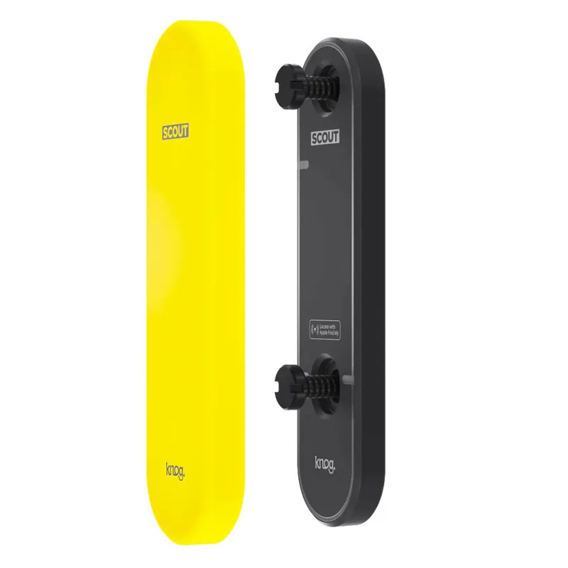 Knog Scout Bike Alarm- und Ortungsgerät - black/neon yellow Must-Have