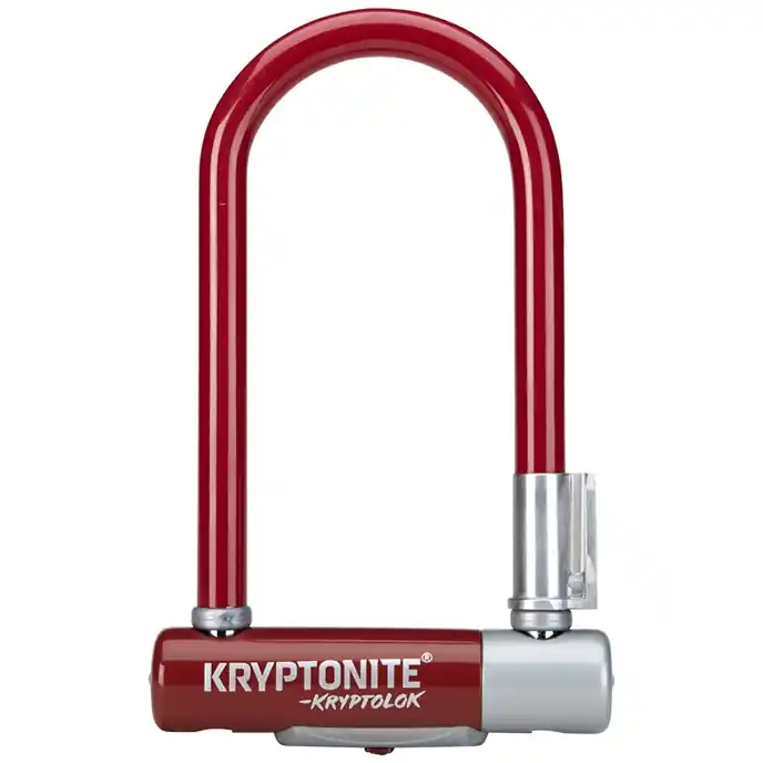 Direkt Vom Hersteller Kryptonite KryptoLok Series 2 Mini-7 82x178mm Bügelschloss - Merlot