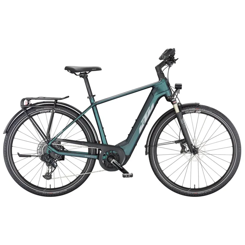 KTM MACINA SPORT 710 GX AXS - E-Bike Trekking - 2023 - green purple flip matt (silver+blue) Garantierte Lieferung