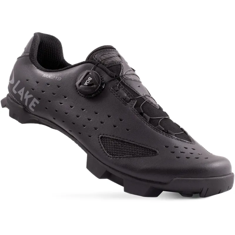 Lake MX219 MTB Schuhe Herren - Breit - schwarz/grau Garantierte Lieferung