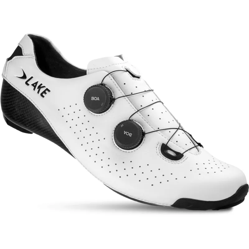 Lake CX400 Rennradschuhe Damen - weiß/schwarz Neue Ware