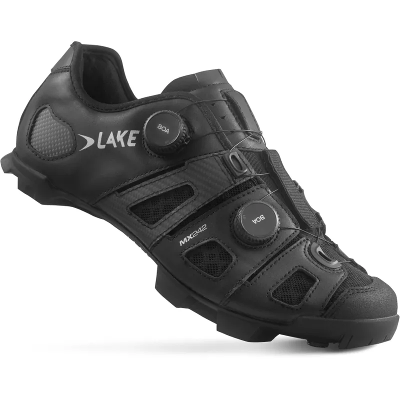Lake MX242 MTB Schuhe Herren - schwarz/silber Top-Seller