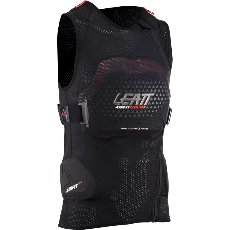 Leatt 3DF AirFit Evo Protektorenweste - schwarz Zertifiziert