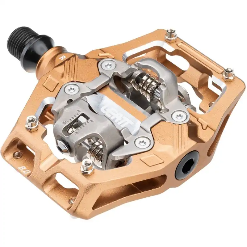Mega-Angebot Leatt AllMtn 6.0 Clip-In Klick-Pedale - frost bronze