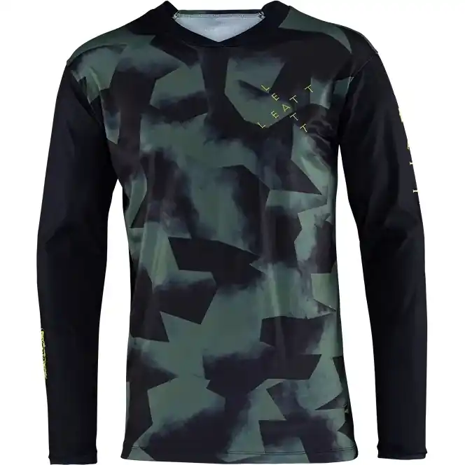Leatt MTB Gravity 4.0 Langarmtrikot Kinder - spinach Geprüft