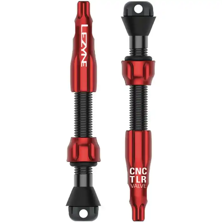 Lezyne CNC Pro Tubeless Ventil - 44mm - rot Begrenztes Angebot
