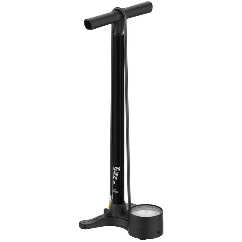 Lezyne Macro HV Floor Drive DV Standpumpe - schwarz matt Abverkauf