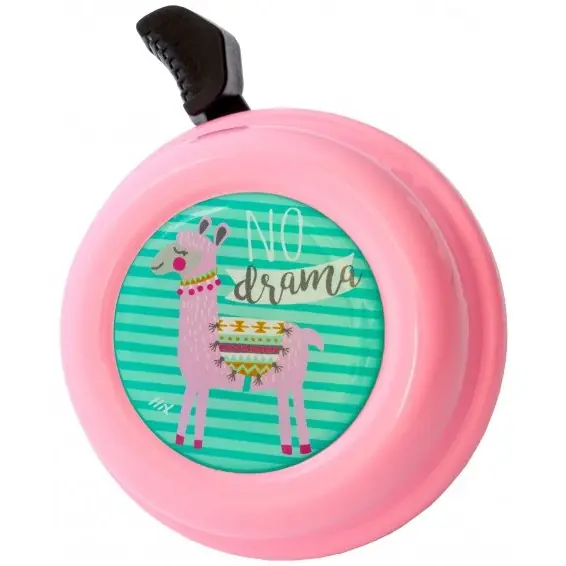 Nur Heute Liix Colour Bell Fahrradklingel - No Drama Lama Rosy