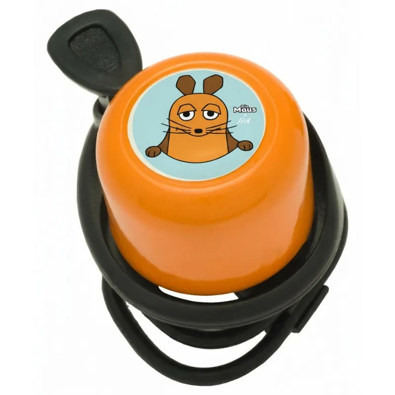 Top-Preis Liix Scooter Bell Fahrradklingel - Maus Portrait Orange