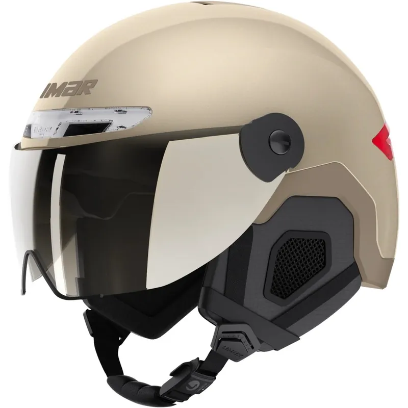 Zertifiziert Limar Lumiere MIPS Fahrradhelm - Champagne