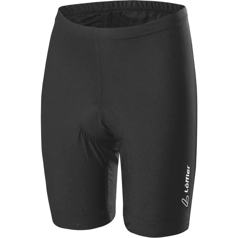 Rabatt Löffler Bike Tights Kinder - schwarz 990