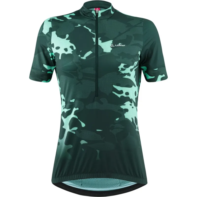 Löffler Mysteria Mid Half Zip Bike Trikot Damen - forest 365 Schnäppchen