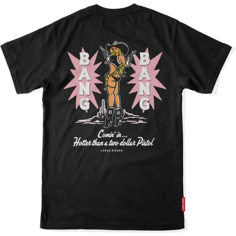 Bestseller Loose Riders Tech T-Shirt Herren - Bang Bang Black