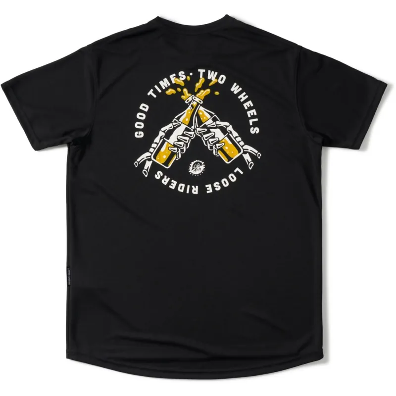 Loose Riders Grip It! Kurzarmtrikot Herren - Good Times Black Schneller Versand