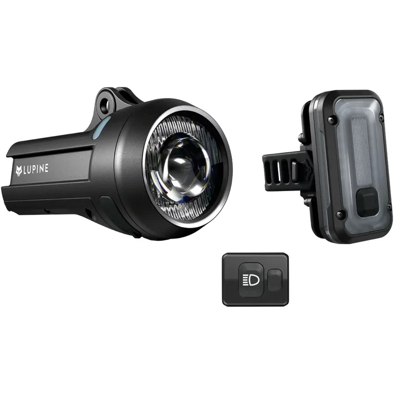 Lupine SL Grano F Frontlicht + Rotlicht Pro BT Rücklicht Markenware