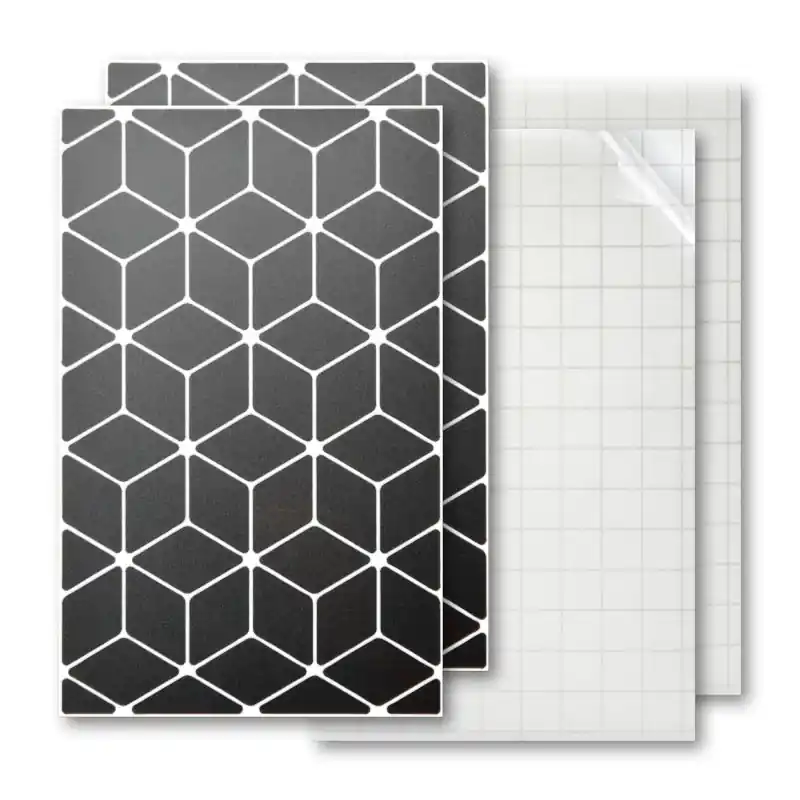 Schnäppchen Luxshield Reflektor-Sticker Raute - klein - schwarz