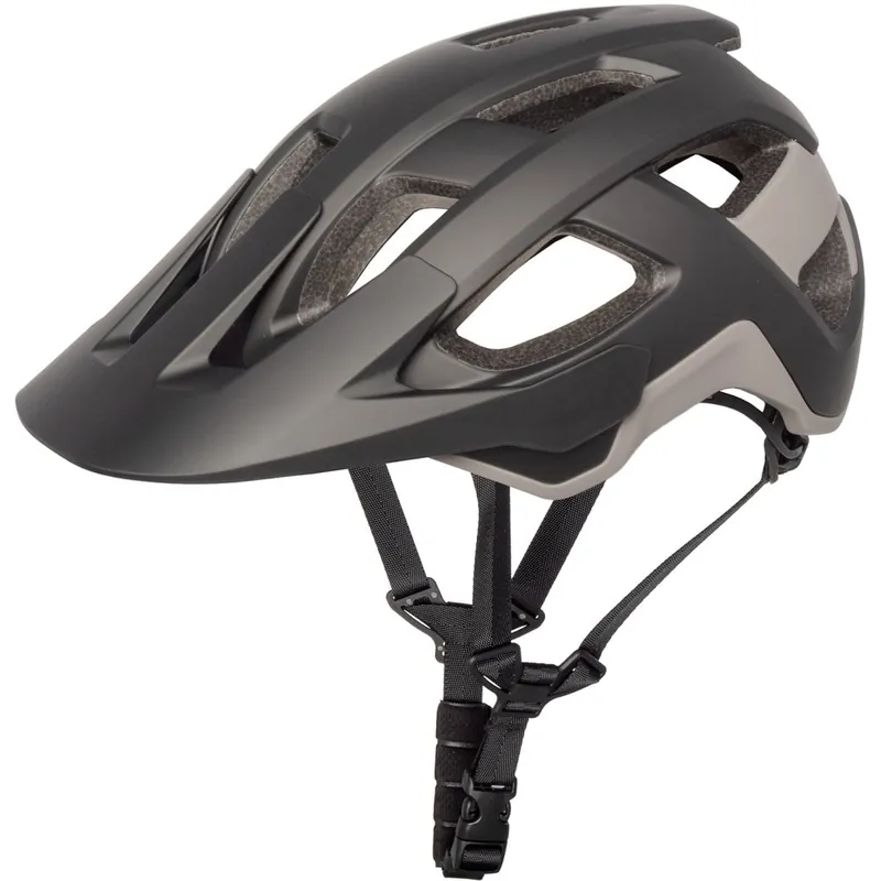 Highlight M-Wave CREST MTB-Helm - black-taupe matt