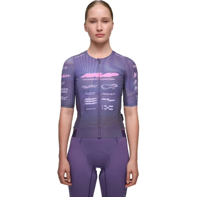 Saisonangebot MAAP Beta Pro Aero Kurzarmtrikot Damen - photon
