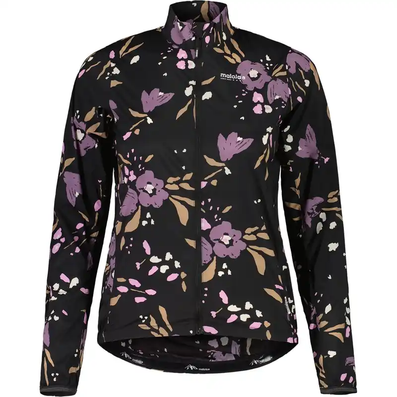 Maloja SeisM. Printed Fahrradjacke Damen - deep black brushflower 1113 Super-Preis