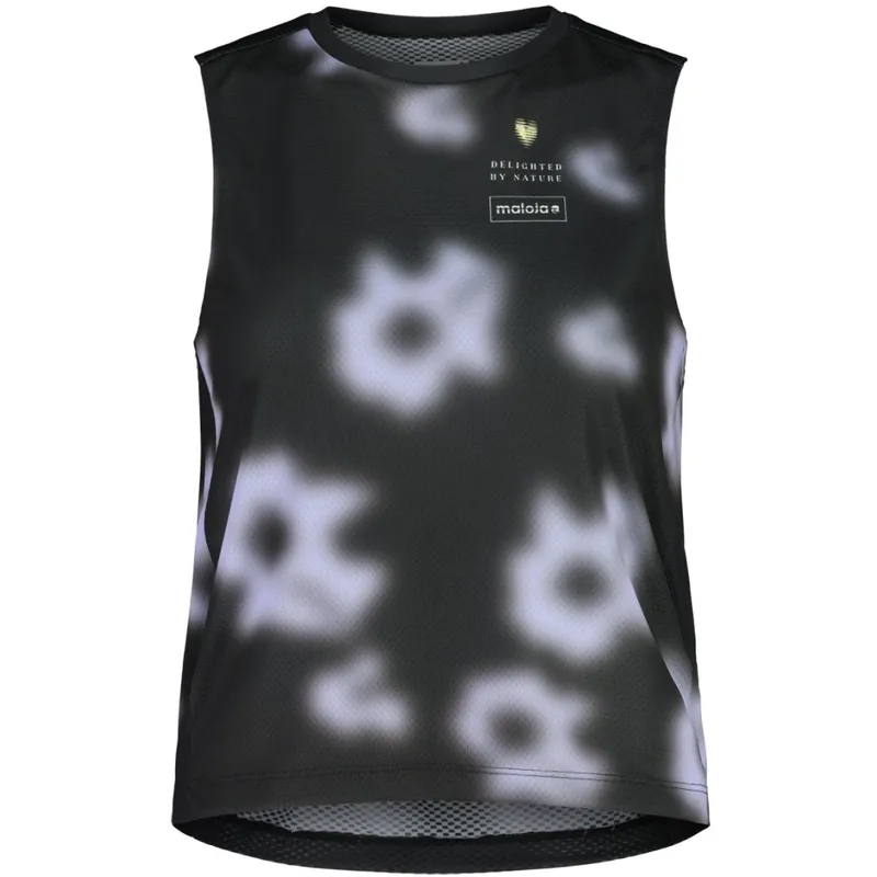 Maloja WallbergM. Gravel Tanktop Damen - deep black shadow 1253 Direktkauf