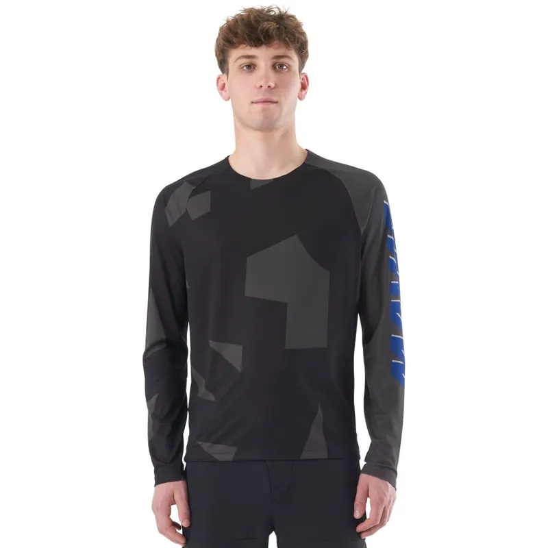 Markenware Mavic Deemax Enduro Langarmtrikot Herren - camo/iron gate