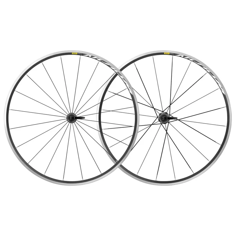 Mavic Aksium Laufradsatz Drahtreifen - 9x100mm/QR 9x130mm/QR - schwarz/silber Direkt Vom Hersteller