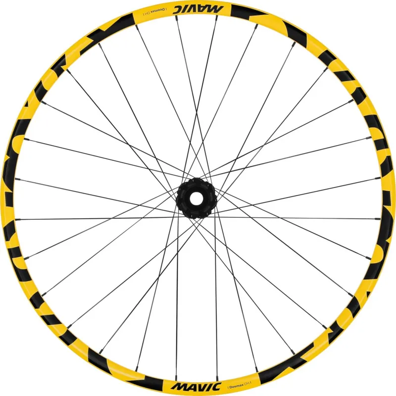 Mavic Deemax DH Hinterrad - 29" Clincher 6-Loch - 12x157mm Super Boost - SRAM XD - gelb Letzte Chance