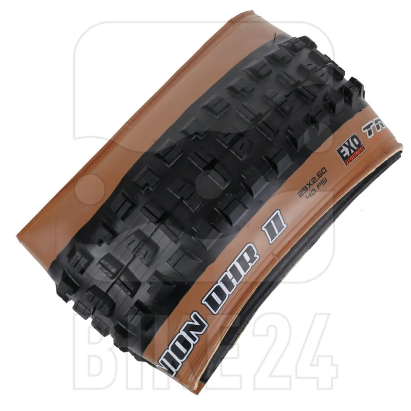 Schneller Versand Maxxis Minion DHR II Faltreifen - Dual EXO TR WT - 29x2.60" Tanwall