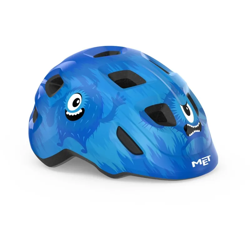 MET Hooray Fahrradhelm Kinder - blue monsters glossy Sonderaktion