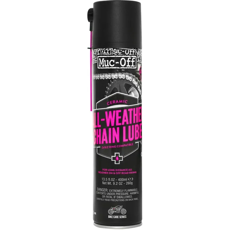 Muc-Off Motorcycle All Weather Kettenschmierstoff Spray - 400ml Ausverkauf