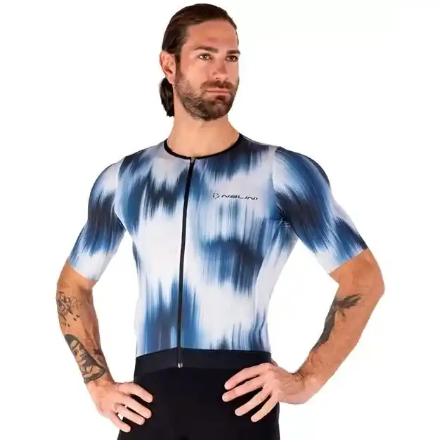 Schnäppchen Nalini Skinspeed Radtrikot Herren - blu itaca/cornflower 4250