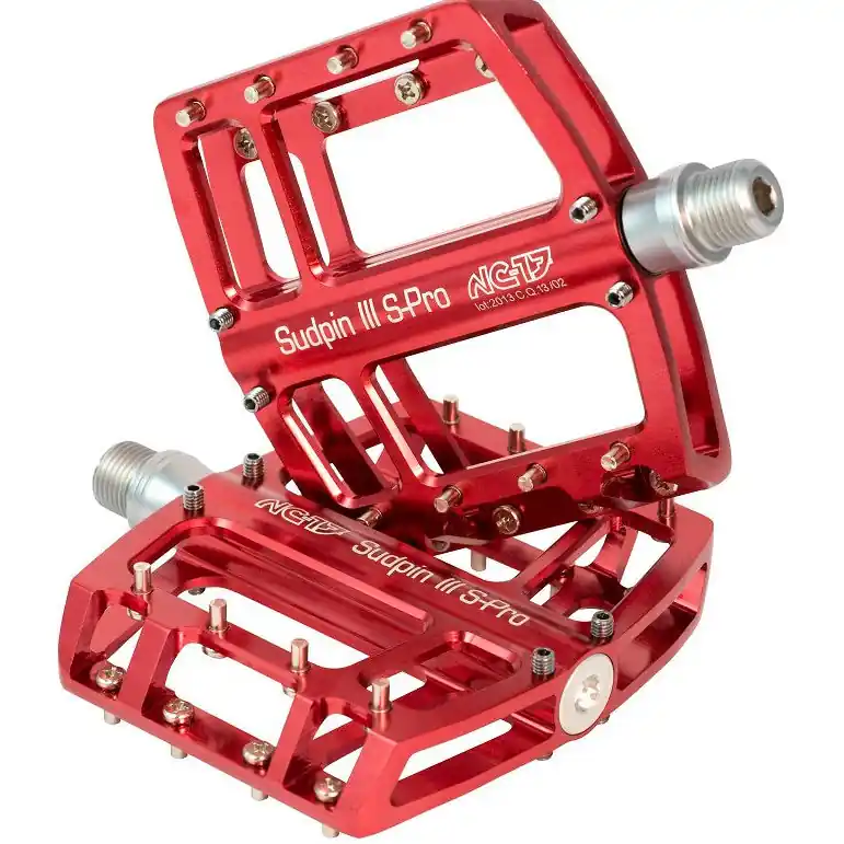 NC-17 Sudpin III S-Pro Plattform Pedal - rot Günstig