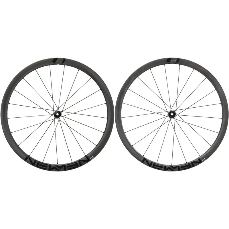 Solange Der Vorrat Reicht Newmen Streem Climbing Laufradsatz - 28" Carbon Clincher Centerlock - 12x100mm 12x142mm - Shimano HG