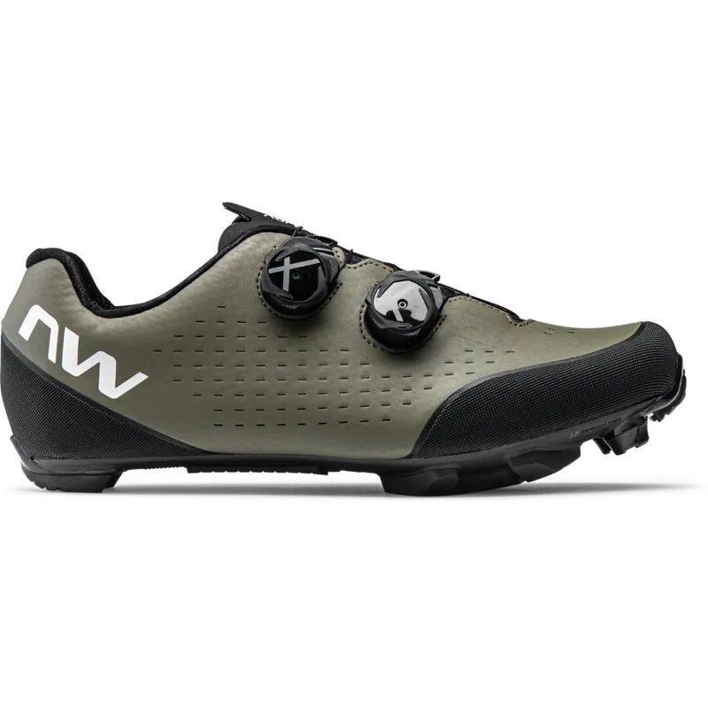 Northwave Rebel 3 MTB Schuhe Herren - dunkelgrün 64 Preis Gesenkt
