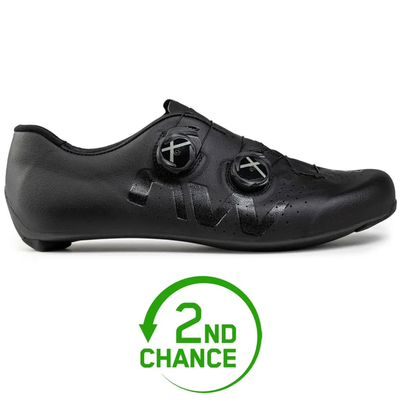Günstig Northwave Veloce Extreme Rennradschuhe - schwarz 10 - B-Ware