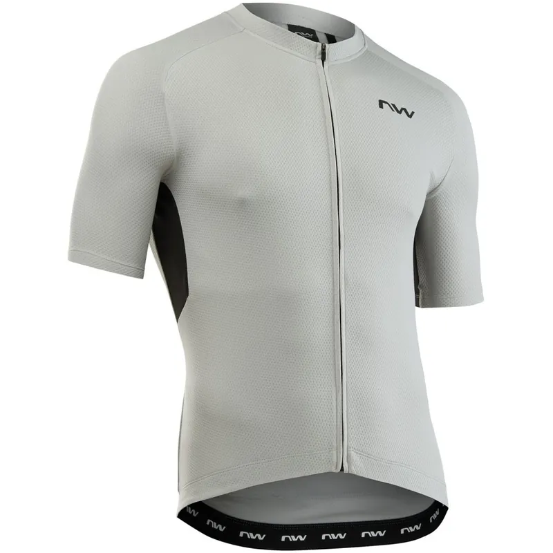 Saisonangebot Northwave Force 2 Kurzarmtrikot Herren - light grey 87