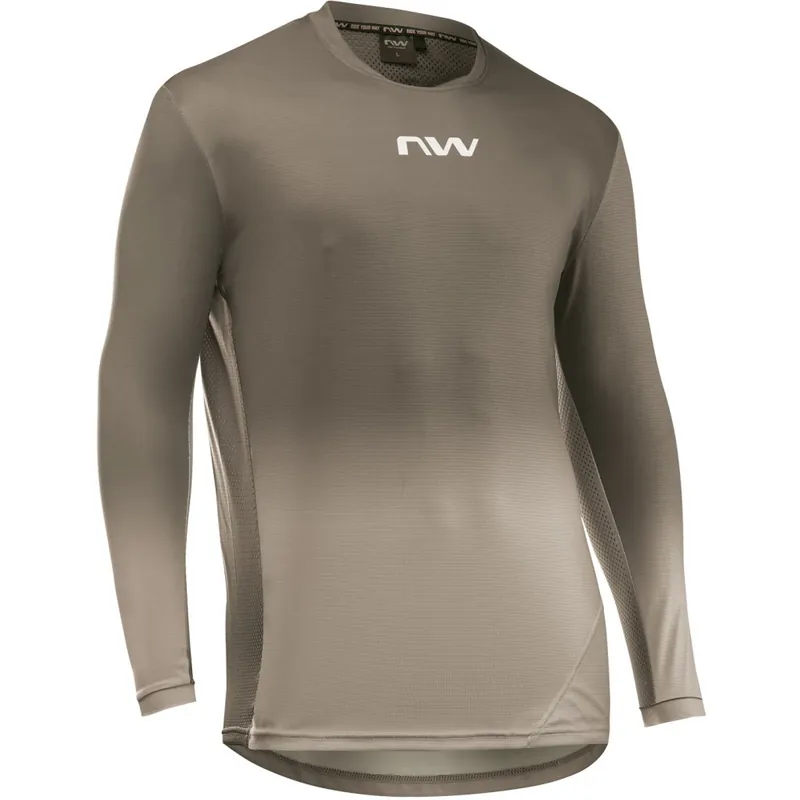 Preisreduziert Northwave Edge 2 Langarmtrikot Herren - sand 46