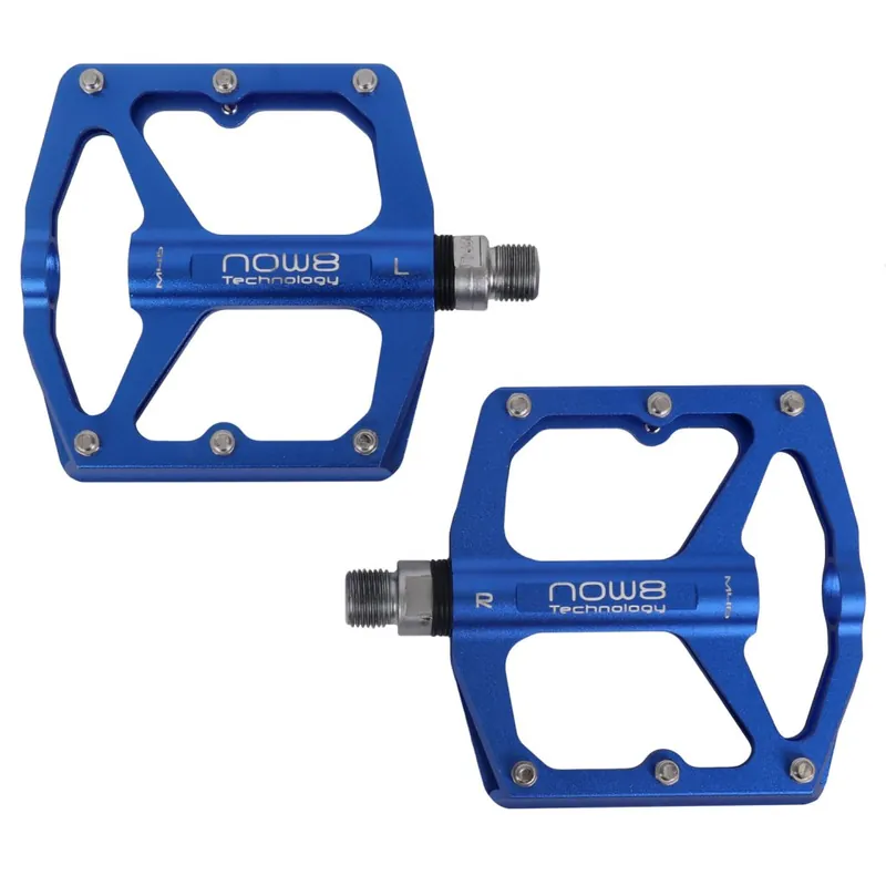 Angebot NOW8 M46 Plattform Pedal - blau