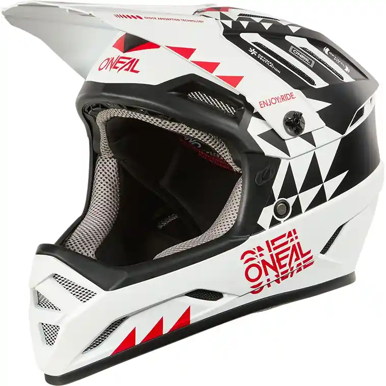 O‘Neal Backflip Helm - KNOX V.26 white/black Rabatt