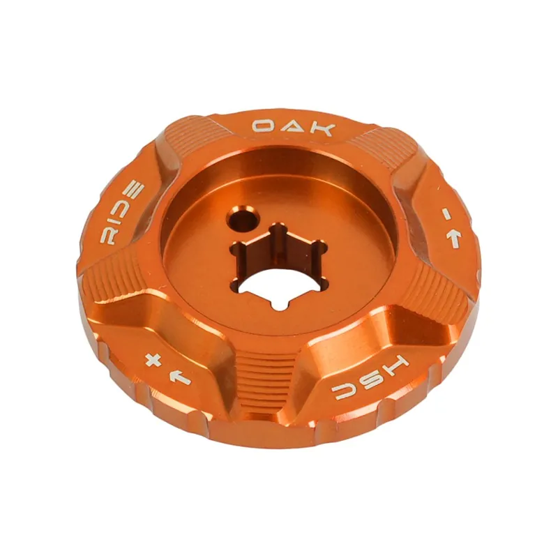 OAK Components HSC Kappe für Fox 34 / 36 / 38 / 40 Federgabeln - orange Jetzt Kaufen