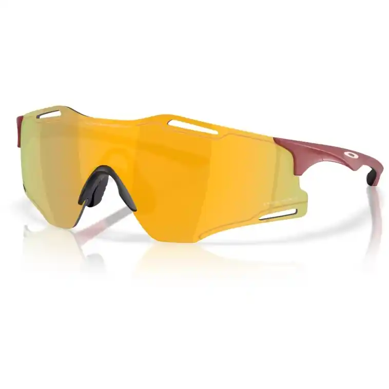 Sonderaktion Oakley Cybr Zero Brille - Matte Iron Red/Prizm 24K - OO9512D-0339