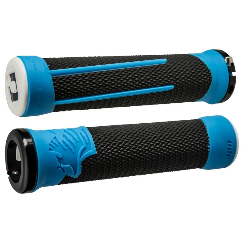 Beliebt ODI AG-2 Aaron Gwin Lock-On Lenkergriffe 2.1 - Black / Blue