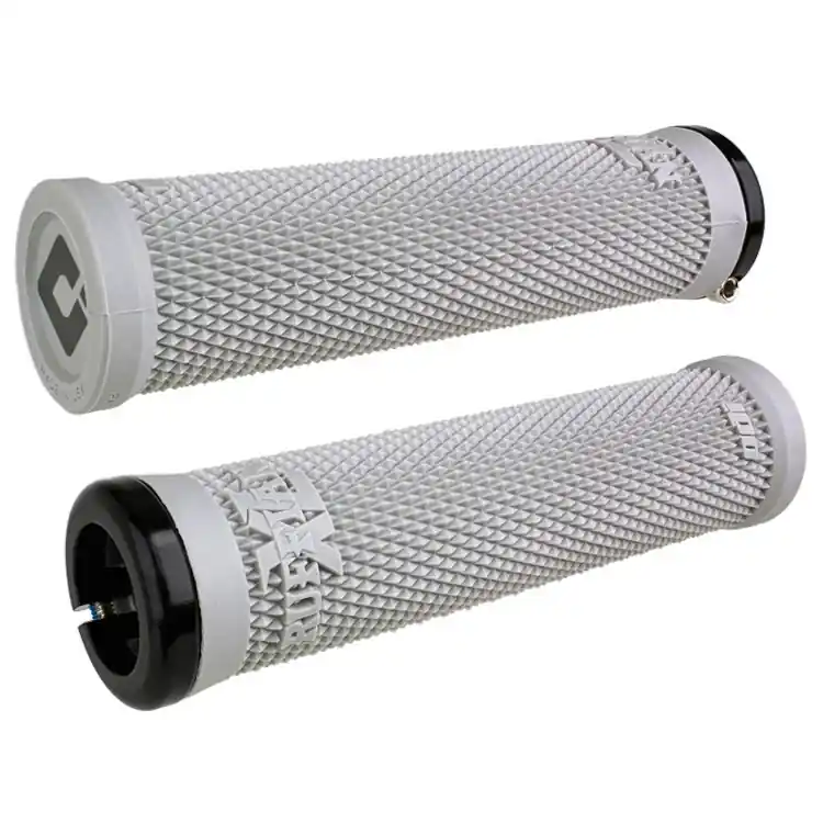 ODI Ruffian XL Lenkergriffe - BMX Lock-On V2.1 135mm - grau Schneller Versand