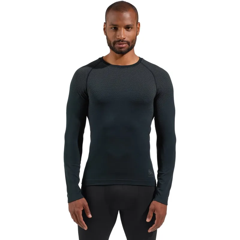 Odlo Performance Light Langarm-Unterhemd Herren - schwarz Sofort Bestellen
