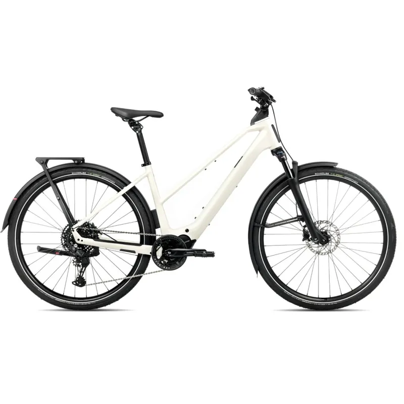 Letzte Chance Orbea KEMEN TOUR 20 MID - Damen City E-Bike - 2026 - Ivory White (gloss)