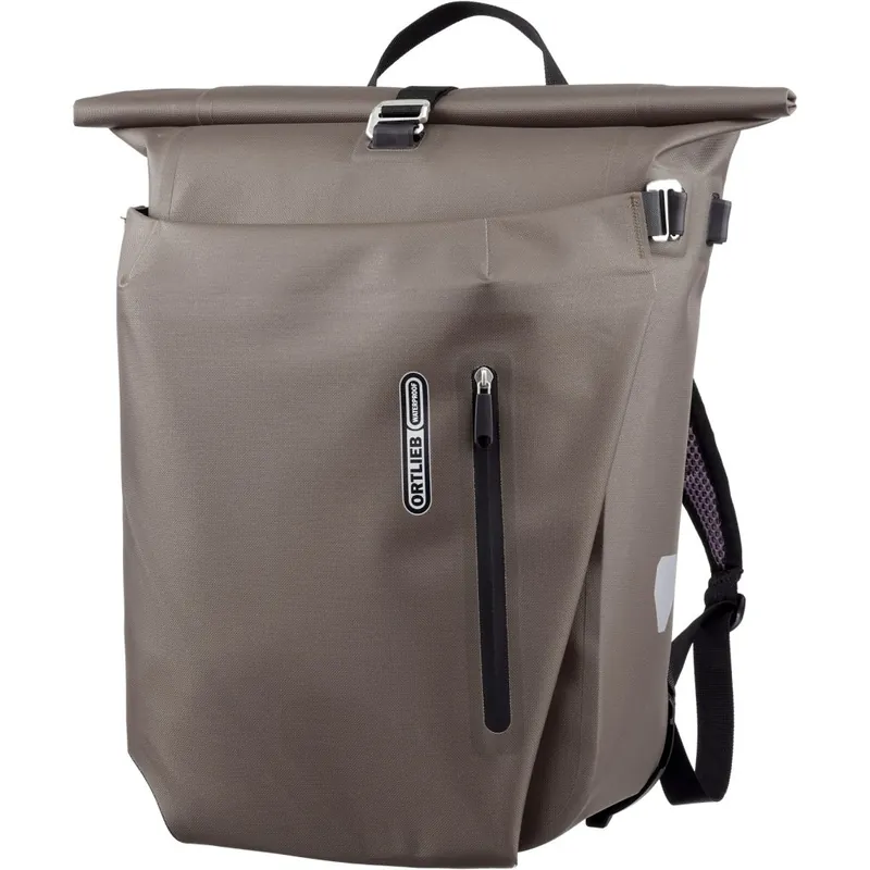 Neue Kollektion ORTLIEB Vario PS QL2.1 Fahrradtasche / Rucksack - 20L - dark sand