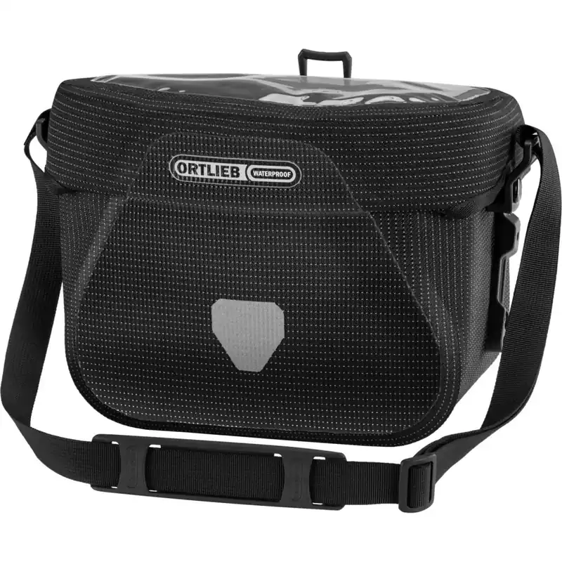 ORTLIEB Ultimate Six High Visibility - Lenkertasche - 6.5L - schwarz reflektierend Preiswert