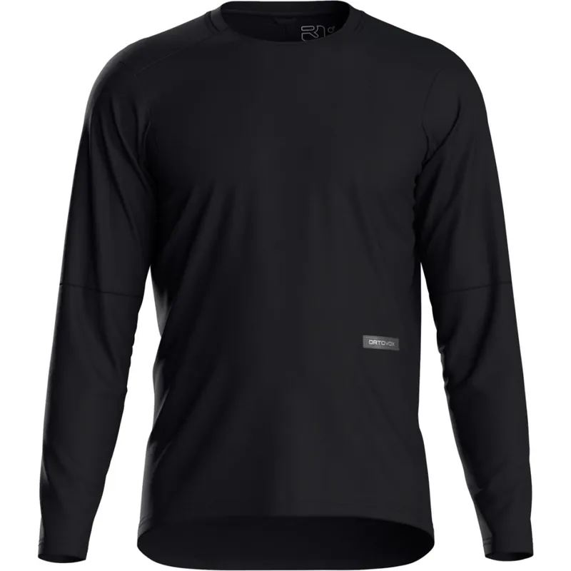 Heißes Angebot Ortovox Sequence Trail Langarm-Trikot Herren - black raven