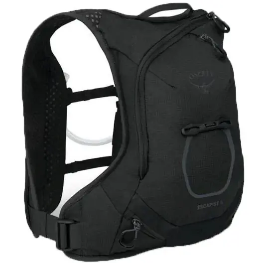 Letzte Chance Osprey Escapist Velocity 6 Rucksack + 1.5L Trinksystem - L/XL - Schwarz